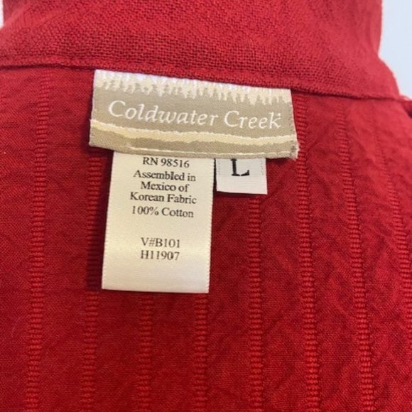 Coldwater Creek chenille vest - Picture 3 of 3